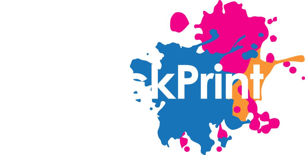 GoClickPrint White Logo